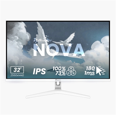 Arozzi Nova 32" IPS 180Hz Hvid